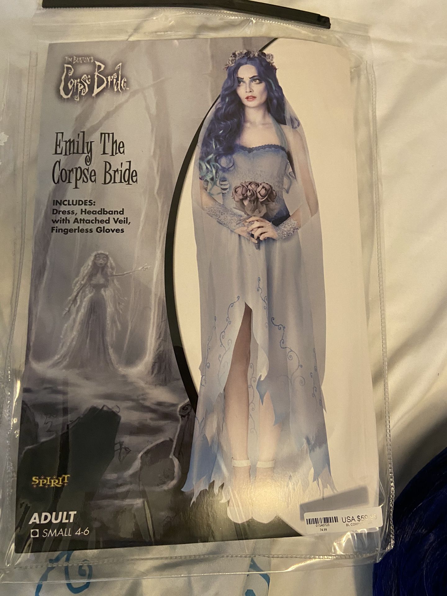 Emily The Corpse Bride Costume