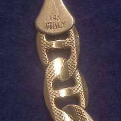 14k Yellow Gold Solid Curb Cuban Link Chain Necklace 26 9mm 55.1 grams