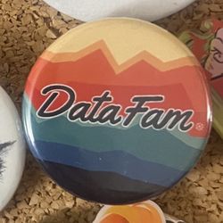 DataFam badge button 1.5 inch pin