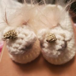 Knitted Booties 