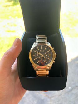Armani Exchange Gold Watch
