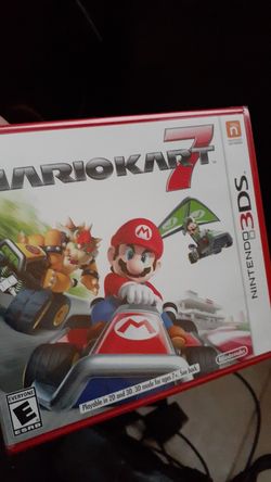 MarioKart 7... Nintendo 3ds