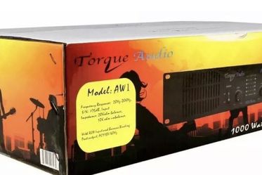 Brand New - 1000 WATT PRO TORQUE AUDIO 2 CH DJ