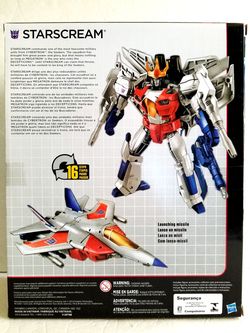 Hasbro Transformers Generations Combiner Wars Starscream NEW