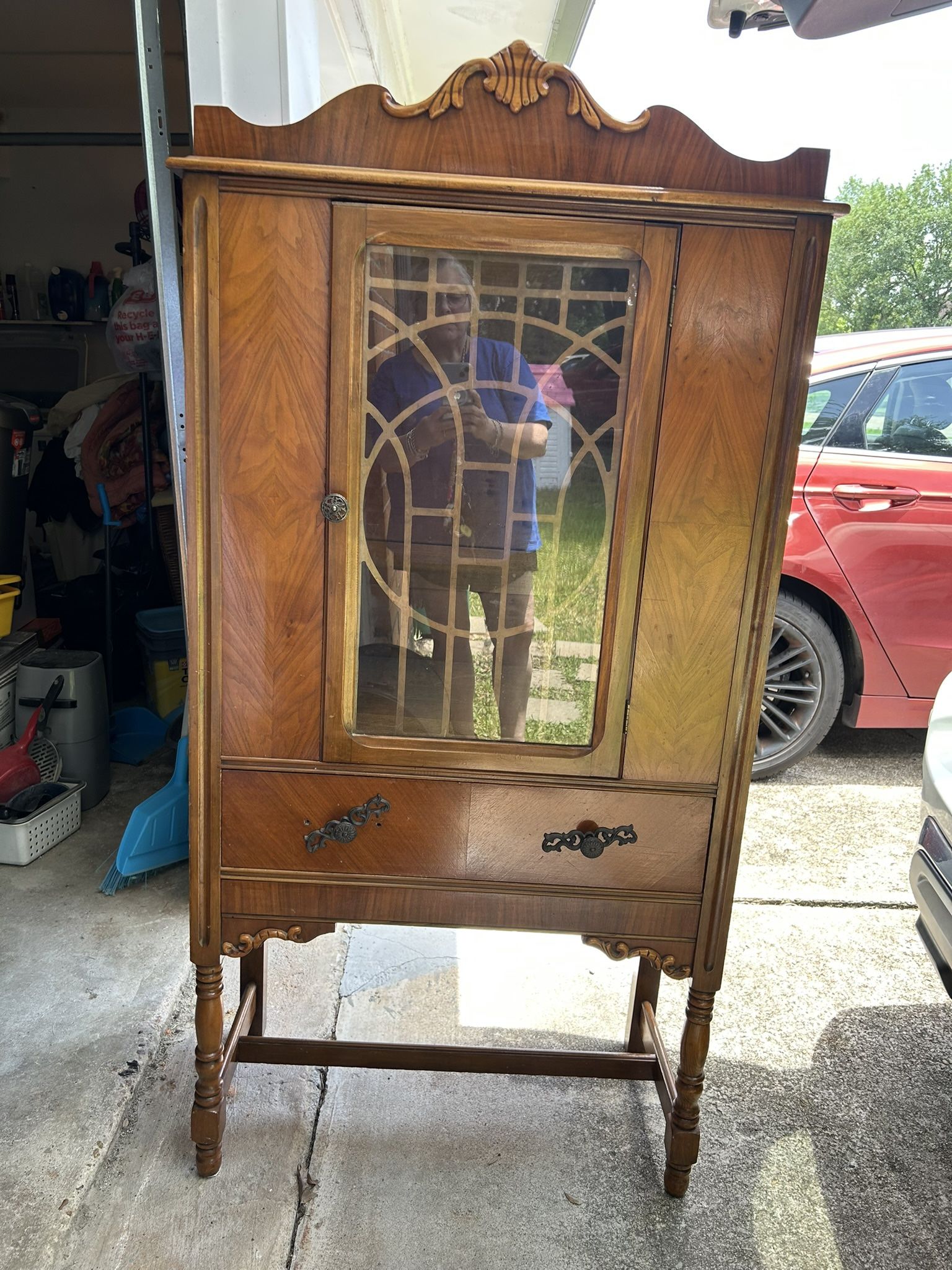 Antique Curio Cabinet