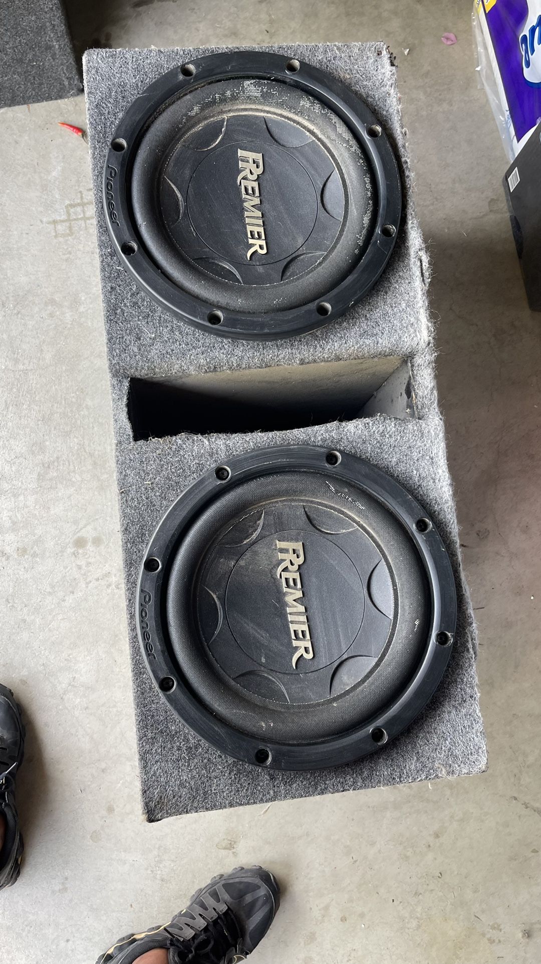 2 12” Pioneer Primer 1000watt Each With box 