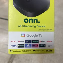 Onn Streaming Device. 4k