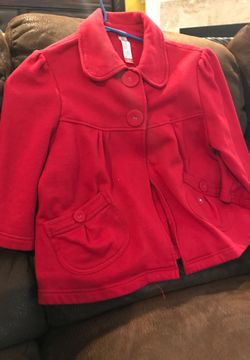 Red jacket