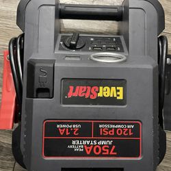 EverStart 750A Jump Starter with Reverse Polarity Alarm,