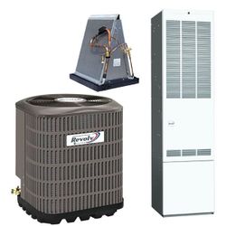 2-5 Ton Mobile Home Ac/Heating Systems Downflow Complete Set