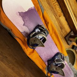 Women’s Burton, Snowboard, Bindings, Bag 135 