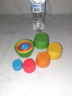 Vintage 1950's Kittie In The Kegs No 80 Child Guidance Toy