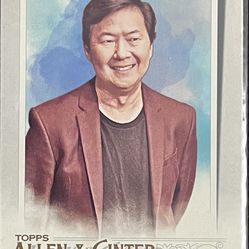 Ken Jeong Mint Condition Topps Card