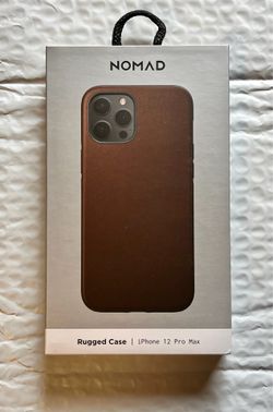 Nomad Leather Case for iPhone 12/ 12 Pro