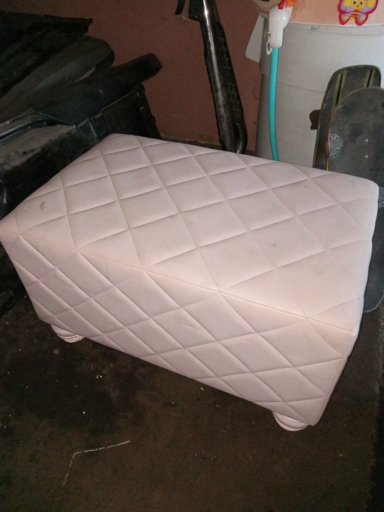 Pink Ottoman