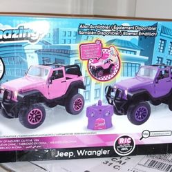 Pink Jeep Wrangler Toy