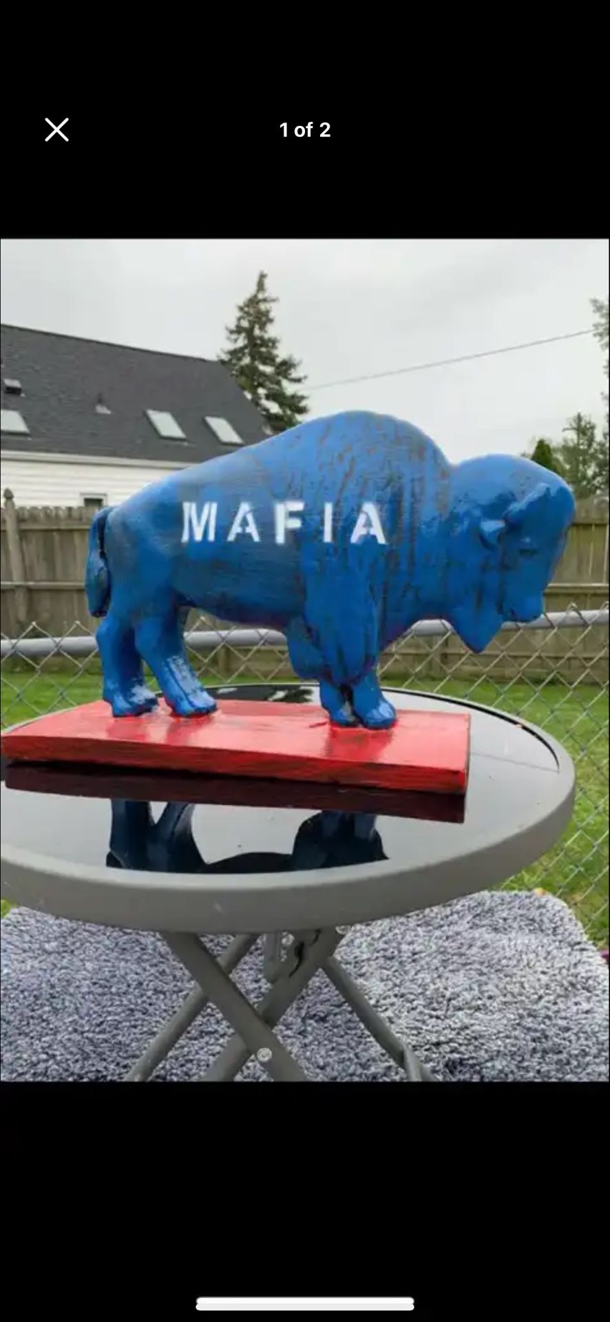 Bill’s Mafia Buffalo Statue
