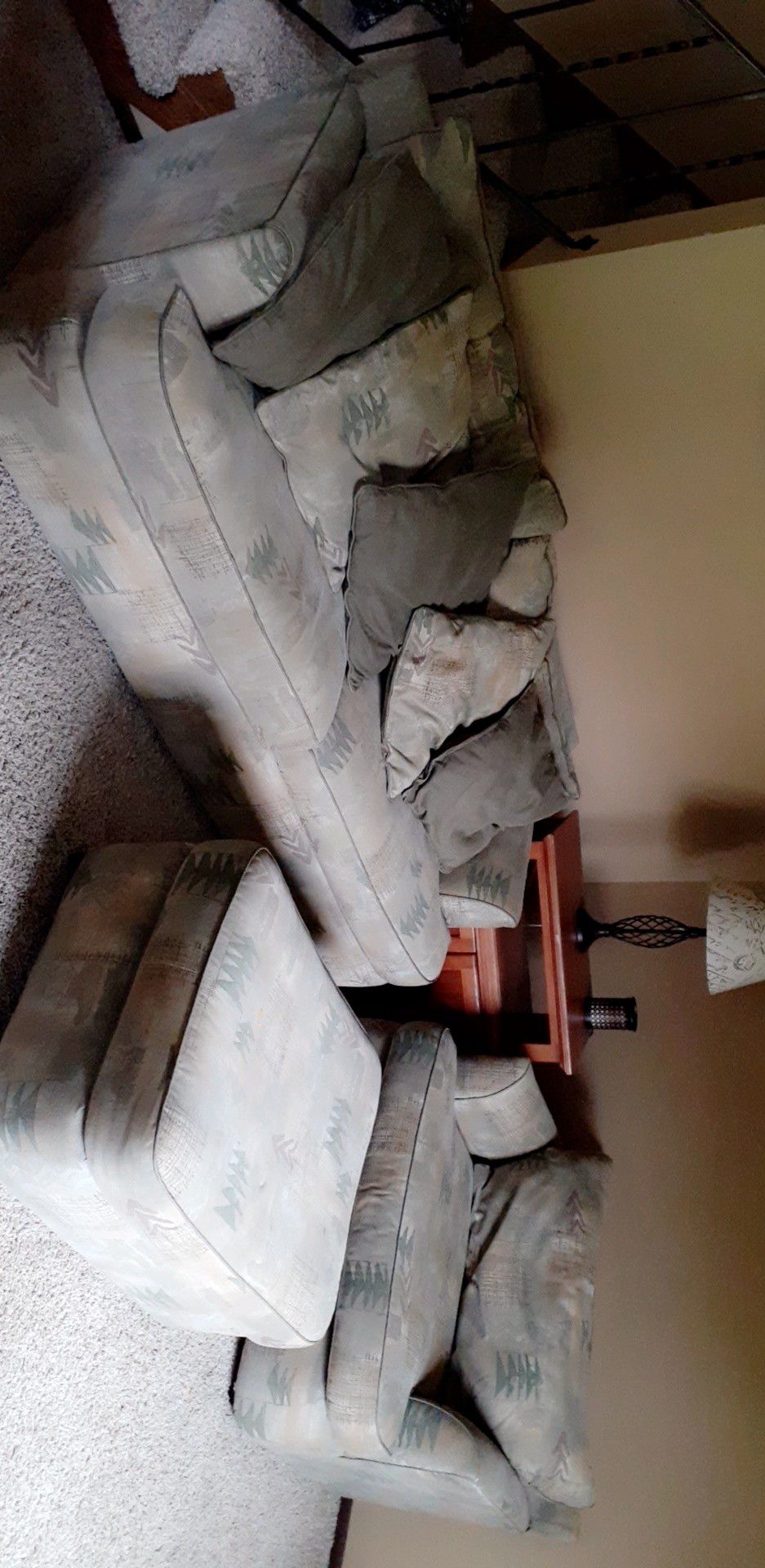 FREE couch, chair, ottoman