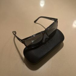 Revo Winston Matte Black Sunglasses With Box
