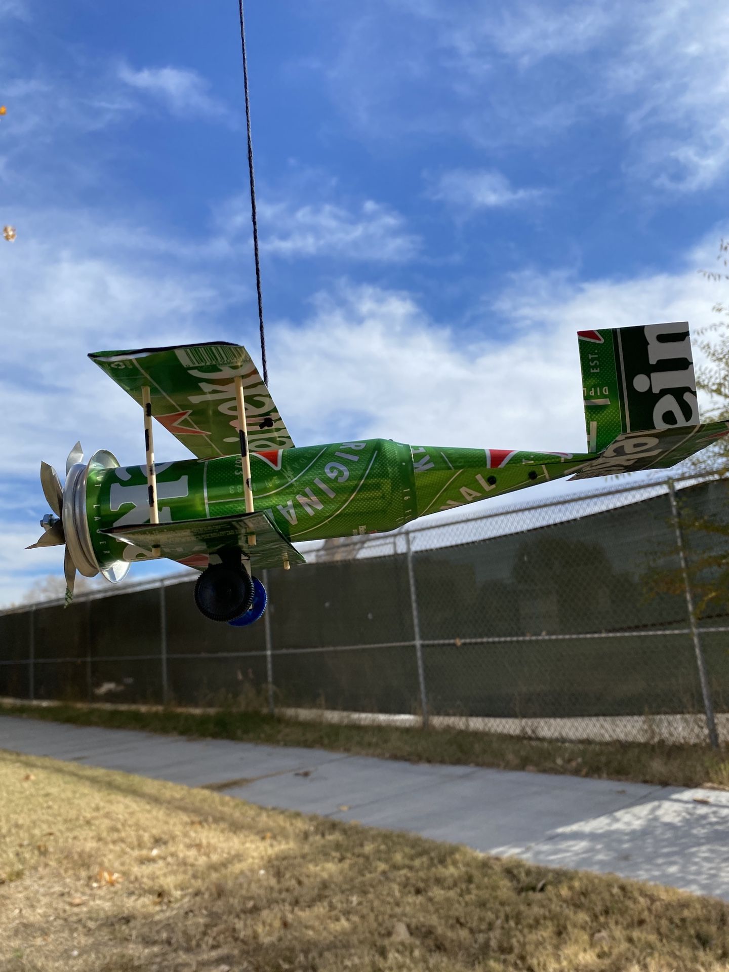 Heineken Beers Aluminum Can Airplane