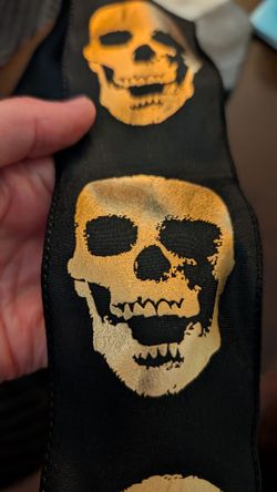 Wired Halloween Ribbon