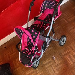 Double Stroller For Dolls 