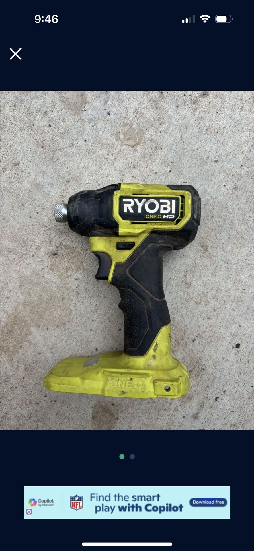 RYOBI IMPACT DRILL