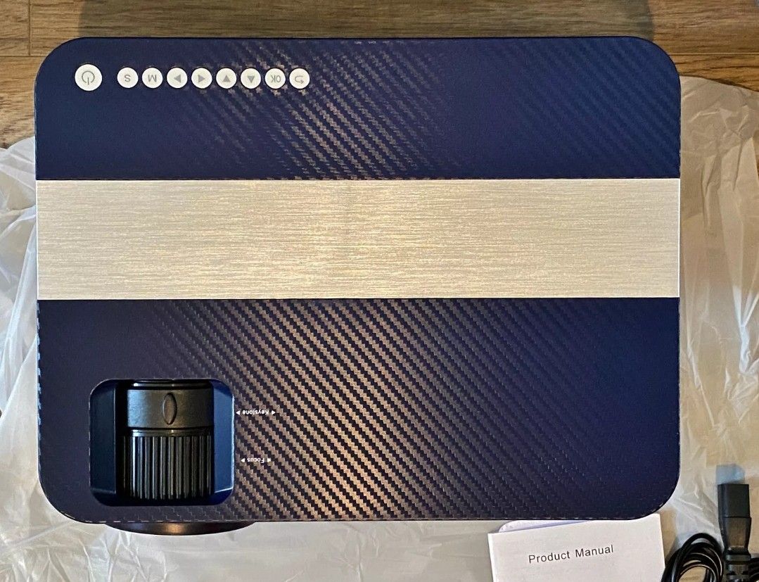 XNoogo HD 1080P Outdoor Projector Bundle, 4K w/ WiFi & Bluetooth, 9500 Lum