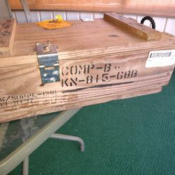 Vintage Ammo Box