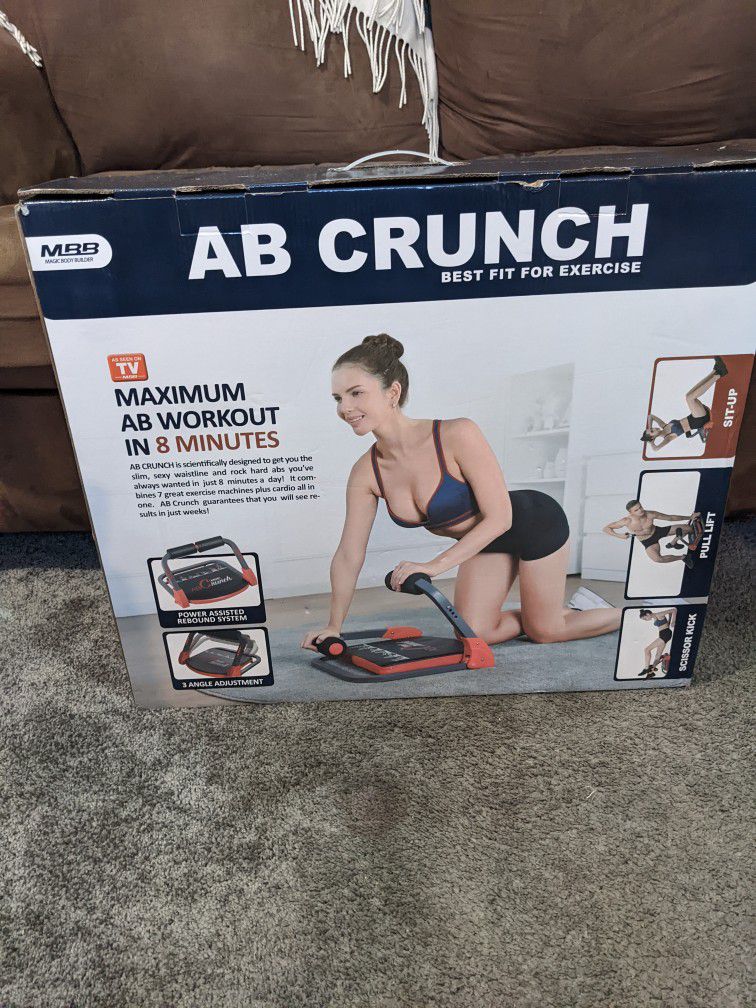 MBB Ab Crunch Machine Exercise Equipment for Home Gym Equipment 