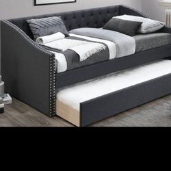 Twin Twin Size Daybed W Orthopedic Mattress 