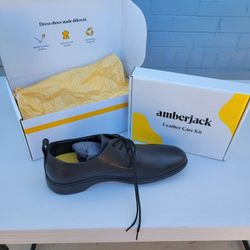 Amberjack “The Original” Dress Shoe — Obsidian BRAND NEW sz 11