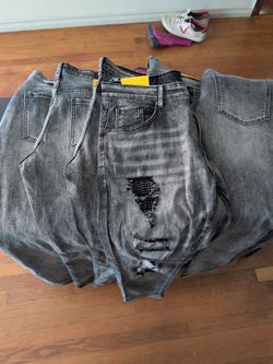 Studded mens pants LOGEQI back to school