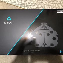 HTC Vive VR Headset Complete Set System Virtual Reality Working VR