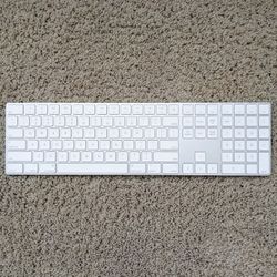 Apple Magic Keyboard A1843 full size slim rechargeable wireless with numeric keypad & Lightning port
