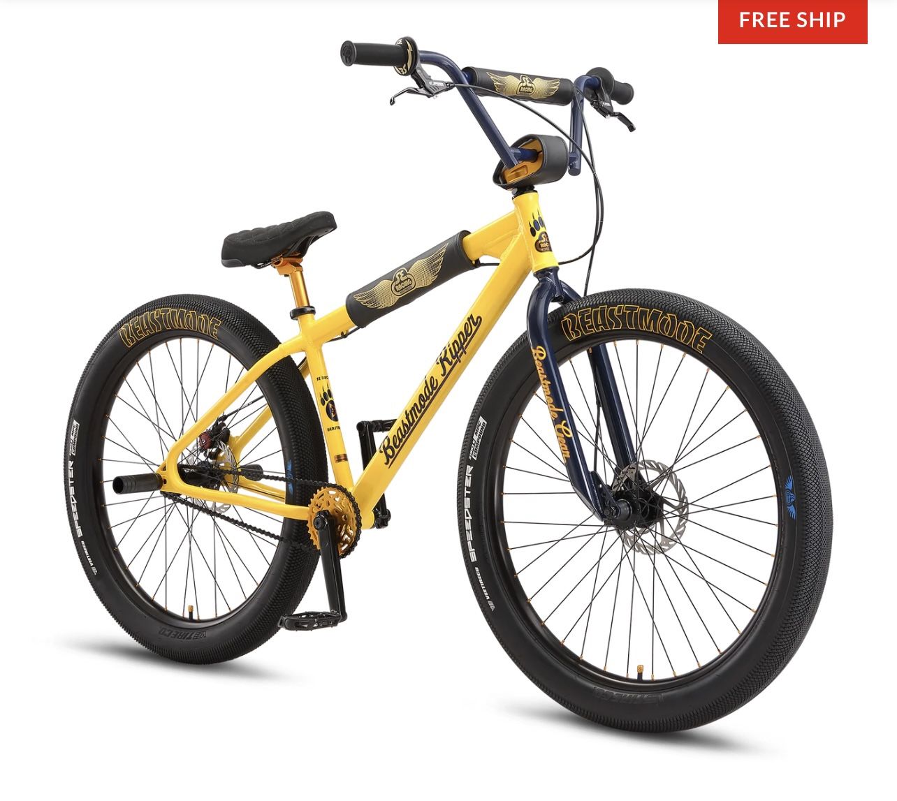 SE Bikes Beastmode Ripper BMX Bike Yellow