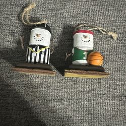 Original S’mores Ref And Basketball S’mores Ornaments Decorations Christmas 