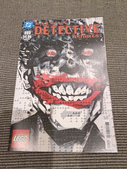DETECTIVE COMICS #880 JOKER LEGO CARD STOCK VARIANT COVER JOCK FACSIMILE EDITION