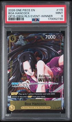 PSA 9 Boa Hancock