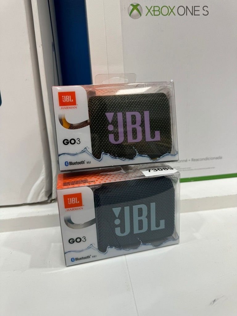 JBL Go 3 Portable Bluetooth Speaker New - Pay $5 To take It home And pay The rest Later
