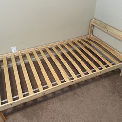 Ikea Neiden Twin Bed With Luroy Slatted Base