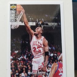 MICHAEL JORDAN 1994-95 Upper Deck Collector's Choice #240, Chicago Bull near perfect a 9 in my book