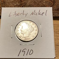 1910 Liberty Nickel 