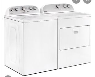 Whirlpool washer dryer set