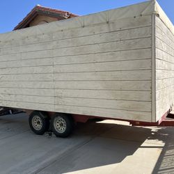 8’ X16’ Carson Utility Trailer With Walls