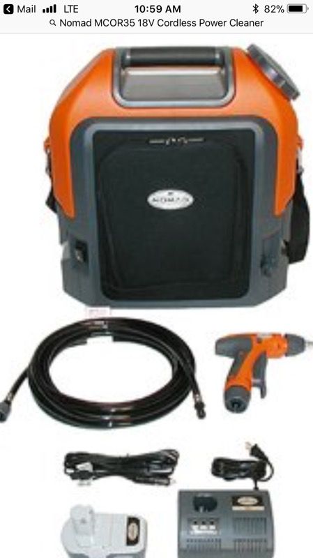 Nomad 18V Cordless Power Cleaner