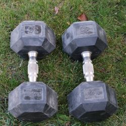 Hampton Dumbbells - 35 lbs each Set