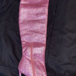 Steve Madden Vivianne Pink Boots 