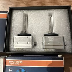 D3S D3R LED Bulbs, 24000LM +600% Brightness, 6500K Cool White, High & Low Beam, Plug & Play, Canbus Error Free, Fog Light Bulbs, Pack of 2 