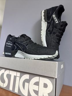 Asics Gel Lyte V Sneaker Mens 11 Black Gray Lace Up Athletic Shoe H7AVQ NEW